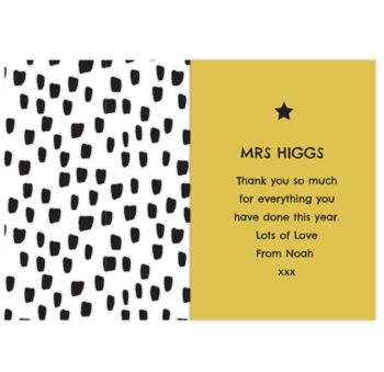 Personalised World's Best Teacher Trophy Greeting Card, 2 of 4