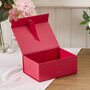 Personalised Luxury A5 Red Gift Box, thumbnail 3 of 8
