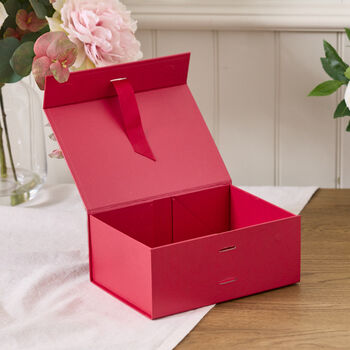 Personalised Luxury A5 Red Gift Box, 3 of 8