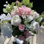 Blush Pink And White Gift Bouquet, thumbnail 11 of 12