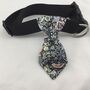 Black Pet Collar Neck Tie , Personalised Pet Gifts, thumbnail 2 of 8