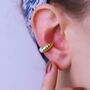 Croissant Ear Cuff No Piercing Sterling Silver, thumbnail 6 of 7