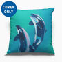 Orca Arctic Animals Cushion Cover, thumbnail 1 of 10