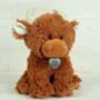 Jomanda Ec Happy Christmas Highland Coo Cow, Gift Bag, thumbnail 1 of 7