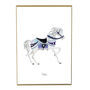 Thalia The Carousel Horse Art Print, thumbnail 5 of 9