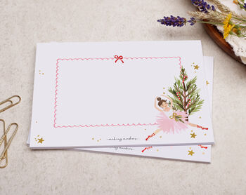 A5 Xmas Nutcracker Letter Writing Paper And Envelopes, 3 of 7
