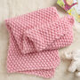 Louis Merino Baby Blanket Beginner Knitting Kit, thumbnail 2 of 10