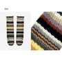 Crochet Knit Socks, Vintage Stripe Slipper Socks, thumbnail 6 of 8