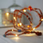 Recycled Sari Silk Fairy Light String, thumbnail 4 of 12