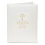 Personalised Gold Cross Photo Album, thumbnail 3 of 4
