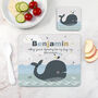 Personalised Children's Whale Placemat Set, thumbnail 2 of 4