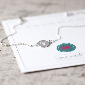 Heart Sterling Silver Bracelet Valentines Gift For Her, 2 of 9