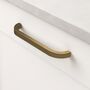 Solid Brass Antique Gold Cabinet Door Pull Handles, thumbnail 9 of 9