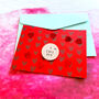 Hand Stamped I Love You Pocket Token Valentines Day Gift, thumbnail 4 of 4