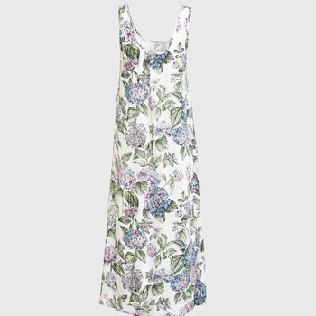 Hydrangea Ivory Midi Nightie, 4 of 4