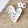 Love You Heart Trinket Dish, thumbnail 1 of 3