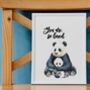 You Are So Loved Panda Nursery Print, thumbnail 3 of 5