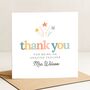 Personalised Teacher Thank You Card, thumbnail 2 of 7