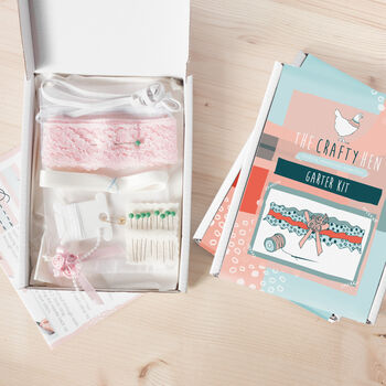 Garter Making Craft Kit, 2 of 12