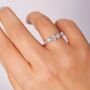 Created Brilliance Ella Lab Grown Diamond Ring, thumbnail 3 of 7