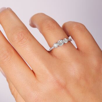 Created Brilliance Ella Lab Grown Diamond Ring, 3 of 7
