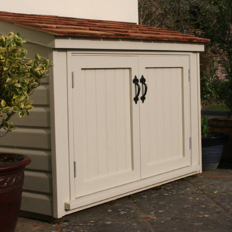 Patio Storage Cabinet By The Handmade Garden Storage Company Notonthehighstreet Com