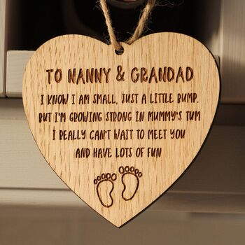 Grandparents To Be Gift, Pregnancy Announcement, 3 of 5