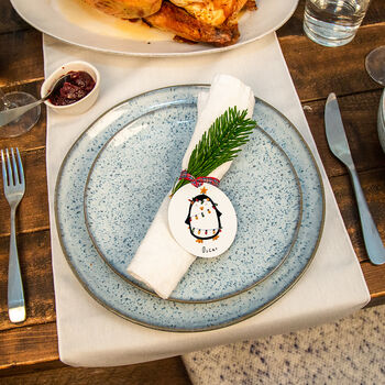 Personalised Penguin Family Place Setting, 10 of 12