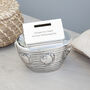 Personalised Silver Plated Noah’s Ark Money Box, thumbnail 1 of 4