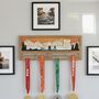 Triathlon Medal Hanger And 3D Display For Swim, Bike, Run Achievements, thumbnail 1 of 11