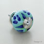 Blue Flowers Collections Ceramic Door Knobs Handles, thumbnail 7 of 7
