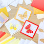 Butterfly Card Making Kit Warm | Iris Folding, thumbnail 6 of 6