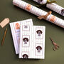 Personalised Christmas Dog Stamp Wrapping Paper, thumbnail 2 of 12