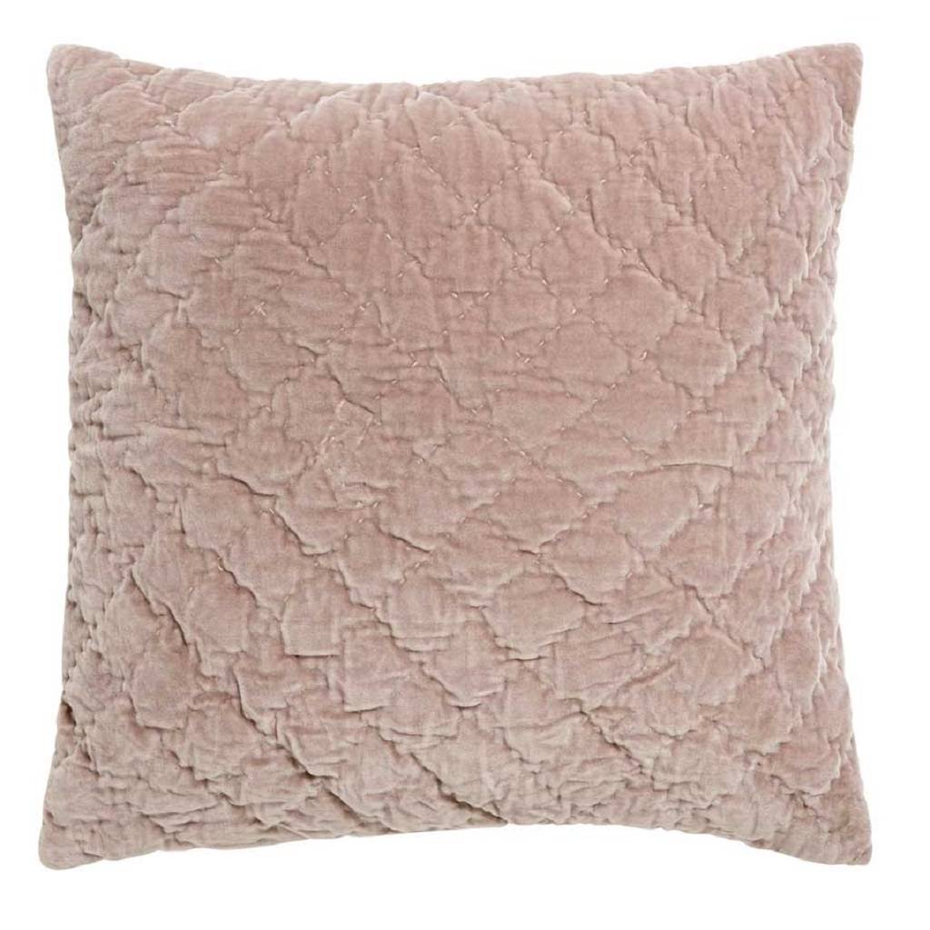 velvet quilted cushion cover by bell & blue | notonthehighstreet.com
