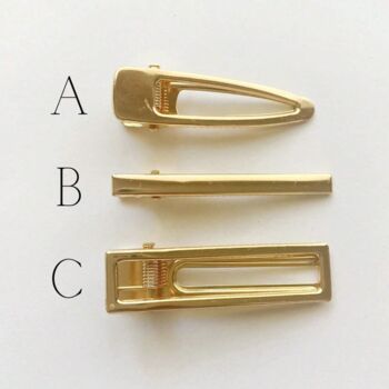 Personalised Custom Name Hair Clip, 2 of 4