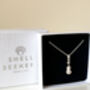Sterling Silver Violin Pendant Necklace, thumbnail 6 of 7