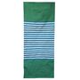 Blue / Green Indian Striped Cotton Rug, thumbnail 2 of 3