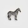 Zebra Brooch, thumbnail 1 of 6