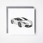 Lamborghini Sports Car Card, thumbnail 1 of 3