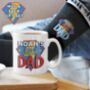 Personalised Super Dad Mug And Socks Set, thumbnail 2 of 3