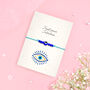 Evil Eye Intuition Bracelet On Seeded Card, thumbnail 1 of 6