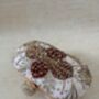 Light Pink Floral Oval Clutch, thumbnail 2 of 11