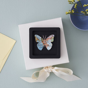 Personalised Valentines Gift Miniature Butterfly Wall Art, 4 of 6