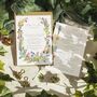 Spring Flowers Evening Invitations And Envelopes, thumbnail 3 of 6