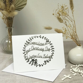 Personalised Christening Card, 3 of 10