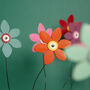 Everlasting Leather Flowers Large Table Display, thumbnail 8 of 11