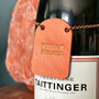 Personalised Leather Decanter Tag Label, thumbnail 2 of 6