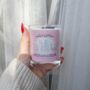 Babe, You Need To Calm Down Amethyst Crystal Candle, thumbnail 1 of 5