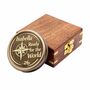 Personalised Three Inches 26th Birthday 100 Year Calendar Compass, thumbnail 1 of 12
