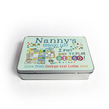 Personalised Bingo Tin, 2 of 2